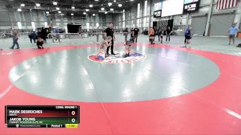 71 lbs Cons. Round 1 - Mark DesRoches, INWTC vs Jakob Young, Cabinet Mountain Elite WC