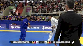 Luiz Paulo Carneiro Medeiros vs Alessandro Oliveira Botelho 2025 Brasileiro Jiu-Jitsu IBJJF