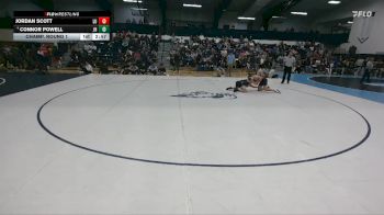 165 lbs Champ. Round 1 - Jordan Scott, Liberty vs Connor Powell, Johns Hopkins