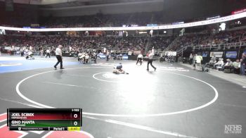 I-102 lbs Cons. Round 2 - Gino Manta, Hauppauge vs Joel Scibek, Horseheads