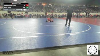 101 lbs Round Of 64 - Jamarion Hooks, Tulsa Union vs Josh Back, Verdigris