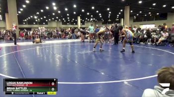 175 lbs Semis & 5th Wb (32 Team) - Logan Rawlinson, Team Chattanooga vs Brian Battles, BHWC/ Florida Supreme