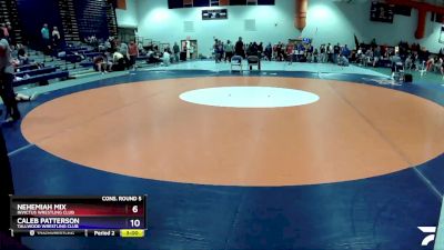 190 lbs Cons. Round 5 - Nehemiah Mix, Invictus Wrestling Club vs Caleb Patterson, Tallwood Wrestling Club