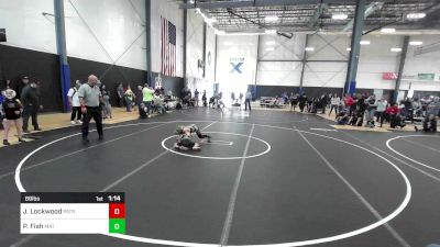 69 lbs Round Of 16 - James Lockwood, Patriot Mat Club vs Parker Fish, Mat Rats Rebooted