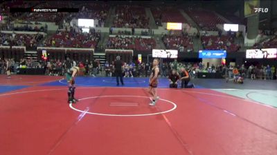 85 lbs Cons. Round 2 - Zane Wayman, Ronan Wrestling vs James Brisco, Crzy MT Crushers