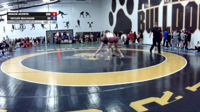 103 B Champ. Round 2 - Taylor MacAdam, John Carol University vs Gracie Acosta, Schreiner University