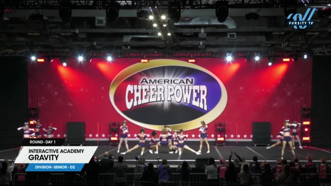 Interactive Academy - Gravity [2024 L5 Senior - D2 Day 1] 2024 Cheer ...