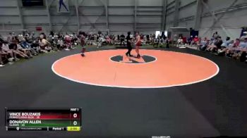 138 lbs Placement Matches (16 Team) - Vince Bouzakis, Pennsylvania Blue vs Donavon Allen, Illinois