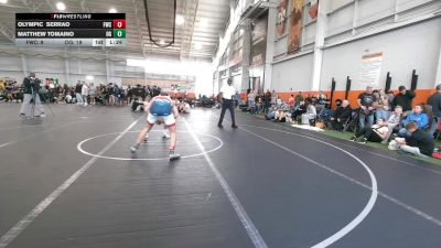 138 lbs Round 4 (8 Team) - Olympic Serrao, Freakztyle Wrecking Crew vs Matthew Tomaino, Ohio Gold
