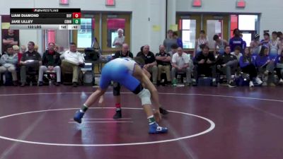 133 lbs 3rd Place - Liam Diamond, Boyertown Area vs Jake Lilley, Connellsville Area