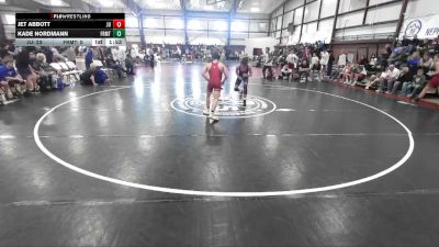 138 lbs Finals (4 Team) - Jet Abbott, Juab vs Kade Nordmann, Fremont