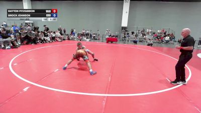 144 lbs Dayton Fitzgibbon, Washington vs Brock Johnson, Team Kansas Gold