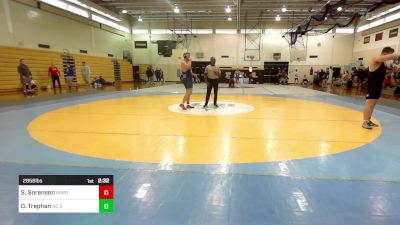 285B lbs Rr Rnd 3 - Sam Sorenson, Army West Point vs Owen Trephan, NC State-unattached