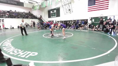 126 lbs Final - Rhain Aranjo, John Glenn vs Zitlali Sarmiento, Norwalk