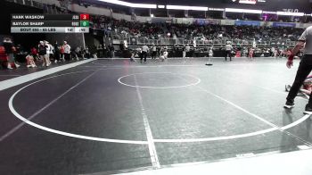 65 lbs Consi Of 8 #2 - Hank Waskow, Jesup Mat Club vs Baylor Sharp, Rogersville WC