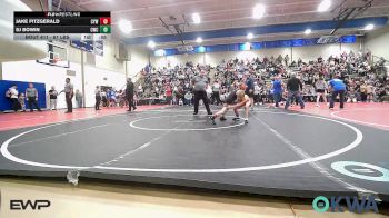 61 lbs Quarterfinal - Jake Fitzgerald, Coweta Tiger Wrestling vs SJ Bowin, Columbus Wrestling Club