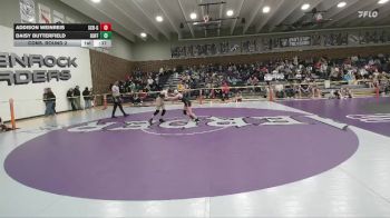 100 lbs Cons. Round 2 - Addison Weinreis, Scottsbluff Girls vs Daisy Butterfield, Buffalo