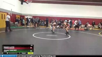 146 lbs Semifinal - Izaiah Sanchez, Aztec vs Isaiah Lloyd, Cimarron Memorial