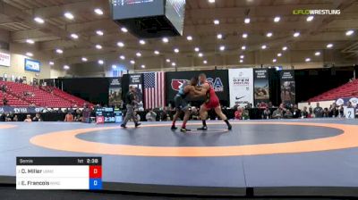 97 kg Semis - Daniel Miller, Marines vs Enock Francois, NYAC/FLWC