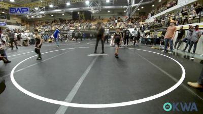 49 lbs Consolation - Max Harris, Shelton Wrestling Academy vs Franciso Lopez, OKC Saints Wrestling