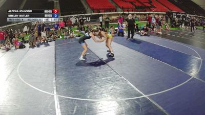 130 lbs Aleena Johnson, Nevada 2 HS Girls vs Shelby Butler, Idaho 2 HS Girls