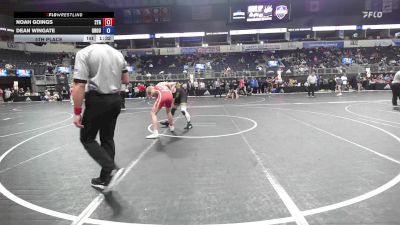 163 lbs 5th Place - Noah Goings, 2tg vs Dean Wingate, Ground Zero Wrestling Club