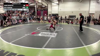92 lbs Quarters - Liam Schutte, Summit Wrestling Academy vs Jett Foster, MN Elite Wrestling Club