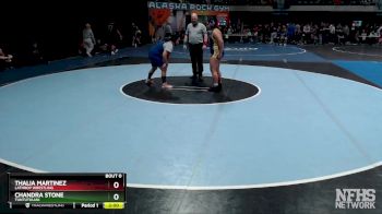 185G Champ. Round 1 - Chandra Stone, Tuntutuliak vs Thalia Martinez, Lathrop Wrestling