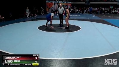 185G Champ. Round 1 - Chandra Stone, Tuntutuliak vs Thalia Martinez, Lathrop Wrestling