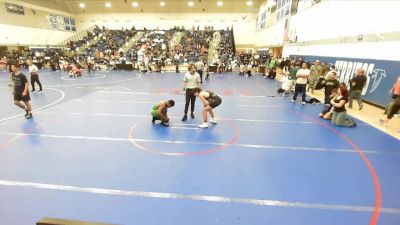 150 lbs Cons. Round 4 - Matt Deller, Canyon High School vs Malan Cheek, Victor Villians