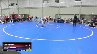 157 lbs Round 2 (8 Team) - Taye Wilson, Kansas Blue vs Anderson Heap, Florida