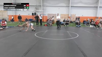 60 lbs Round 4 (8 Team) - Kamden Wisecup, Rogue WC vs Chevy Howard, Warner Elite