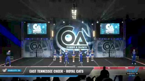 East Tennessee Cheer - Royal Cats [2021 L4 International Open Coed Day 1] 2021 COA: Midwest National Championship