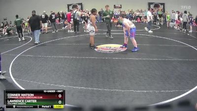 Cons. Round 2 - Lawrence Carter, Columbia Knights vs Conner Watson, Tomahawk Youth Wrestling Club