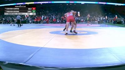 D2-157 lbs Cons. Round 2 - Colton Curtis, Holly vs Trevor Boone, Lowell