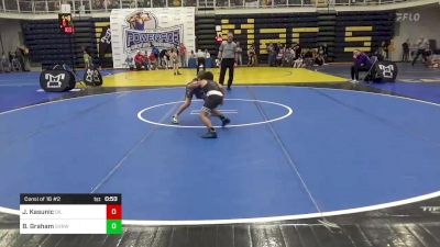 74 lbs Consi Of 16 #2 - Jackson Kasunic, Oil City vs Bennett Graham, SVRWC