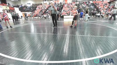 67 lbs Rr Rnd 2 - Knox Perkins, Tahlequah Wrestling Club vs Eli Zarnke, Hilldale Youth Wrestling Club