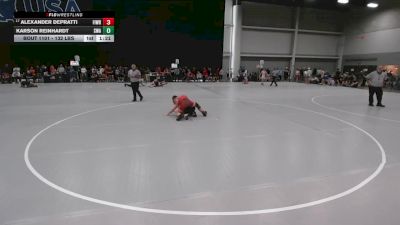 132 lbs Champ. Rd Of 64 - Alexander Depratti, FishEye Wrestling vs Karson Reinhardt, Sebolt Wrestling Academy