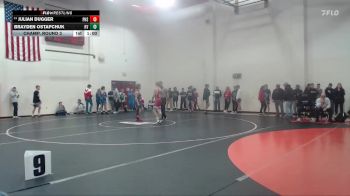 126 lbs Champ. Round 3 - Julian Dugger, Portage High School vs Brayden Ostapchuk, Kankakee Valley