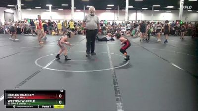 56 lbs Round 3 (6 Team) - Weston Whipple, U2 Stars & Stripes vs Baylor Bradley, Full Circle Red