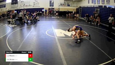 114 lbs Cons. Round 4 - Andrew Bruce, Ringgold Hs vs Jorden Moore, Avella Area Hs