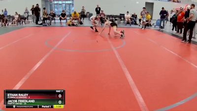 105 lbs Round 1 (6 Team) - Ethan Raley, Florida Scorpions vs Jacob Friedland, Misfits United