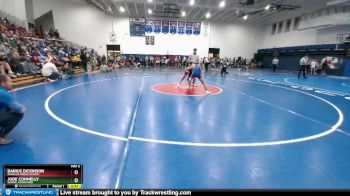 95 lbs Quarterfinal - Jude Connelly, Gering Junior High vs Darius Dickinson, Douglas Middle School