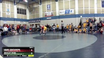175 lbs Round 3 (4 Team) - Henry Zenthoefer, Mater Dei Wrestling Club vs Bentley Muse, Columbus North Wrestling Club