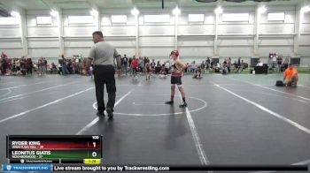 100 lbs Round 1 (8 Team) - Leonitus Giatis, Neighborhood vs Ryder King, Wrestling Mill