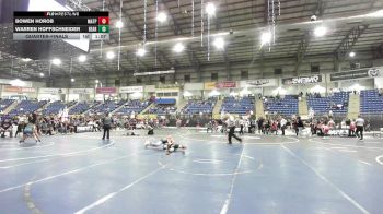 106 lbs Quarterfinal - Bowen Horob, Matpac Wrestling ND vs Warren Hoffschneider, Bear Cave WC