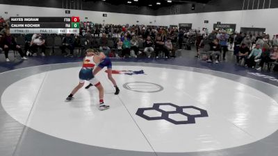 100 lbs Round 3 - Hayes Ingram, Fort Hammers vs Calvin Kocher, PA Alliance