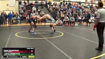 157 lbs Cons. Semi - Isaac DiVincenzo, Berea-Midpark vs Logan Morehouse, Tol. St. John`s Jesuit