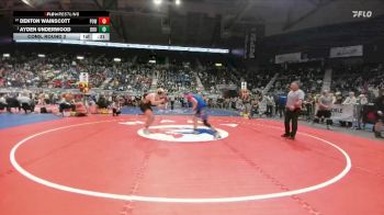 3A-215 lbs Cons. Round 2 - Denton Wainscott, Powell vs Ayden Underwood, Douglas