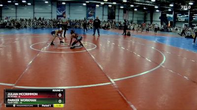 88 lbs Rd# 7- 10:45am Saturday Final Pool - Julian McCrimmon, PA Silver vs Parker Workman, Team Ohio